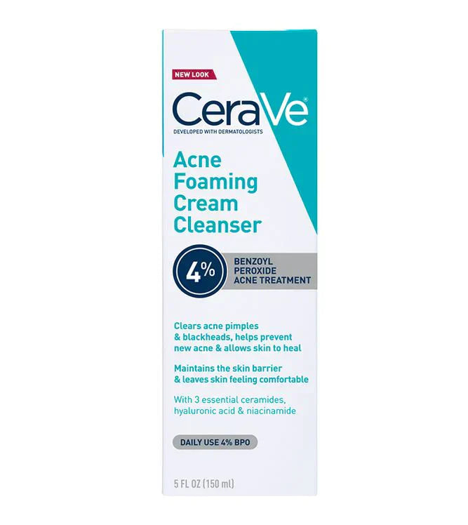 CERAVE ACNE FOAMING CREAM CLEANSER 150ML