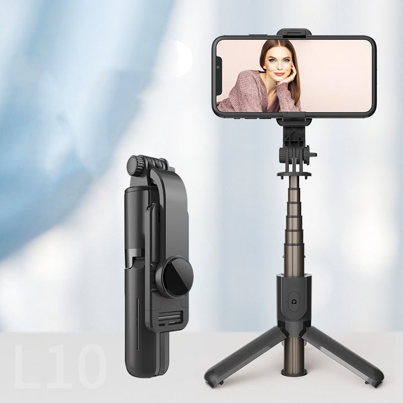 Compatible with Apple, Mini Tripod Selfie Stick Desktop Live Mobile Phone Holder