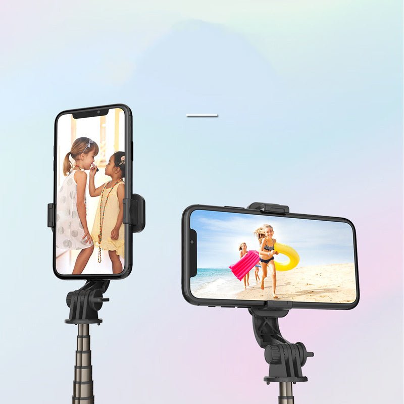 Compatible with Apple, Mini Tripod Selfie Stick Desktop Live Mobile Phone Holder