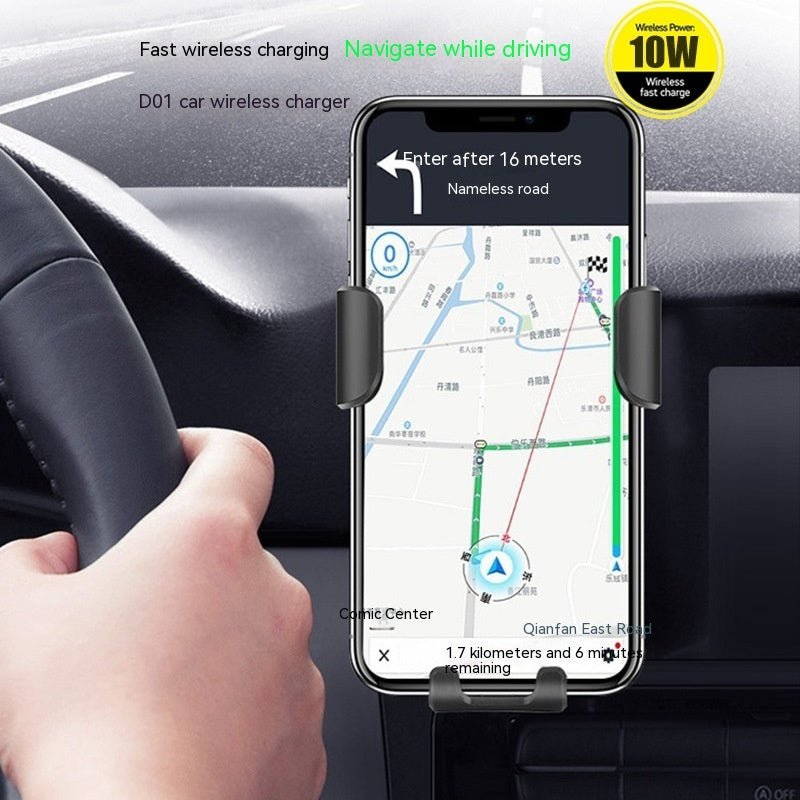 D12 Car Wireless Charger Air Outlet Clip