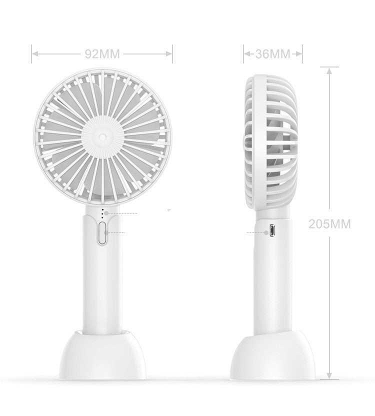 Handheld Mini Silent Desktop Small Electric Fan Portable Handheld Fan