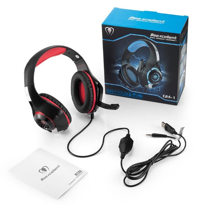 In Zhuo GM-1 Computer Notebook Head-Mounted Luminous Gaming Headset With Microphone Jedi To Eat Chicken Earphones