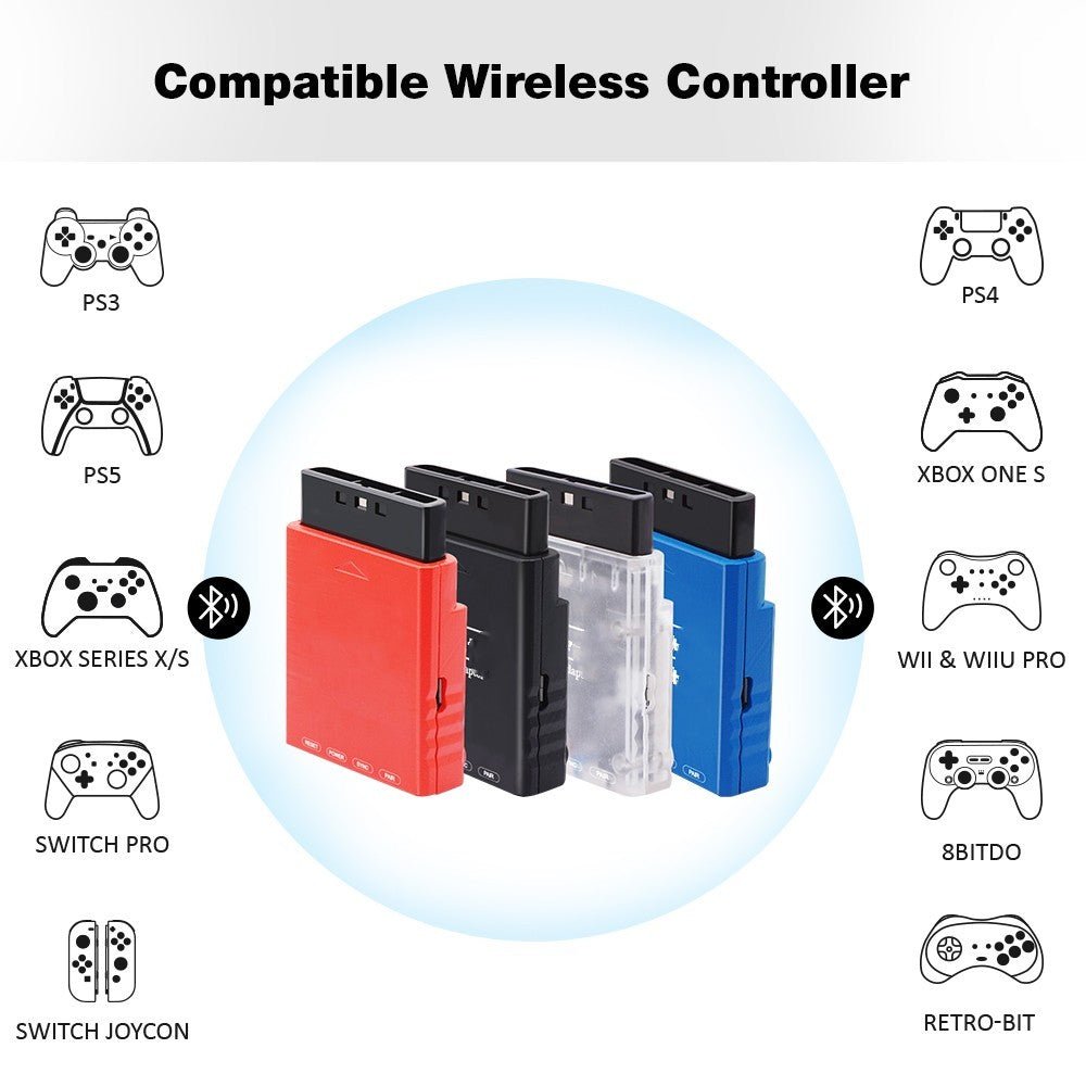 RetroScaler BlueRetro Wireless Game Controllers Adapter Nintendo Switch Game Contorller